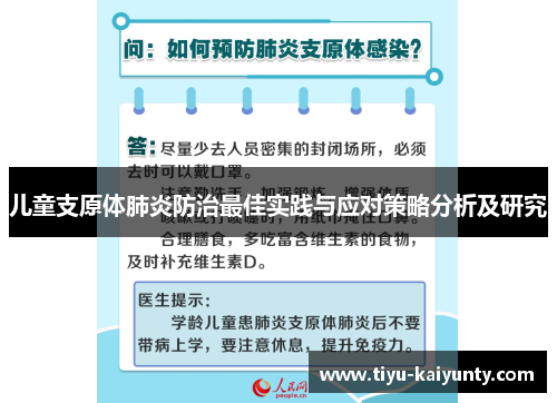 儿童支原体肺炎防治最佳实践与应对策略分析及研究